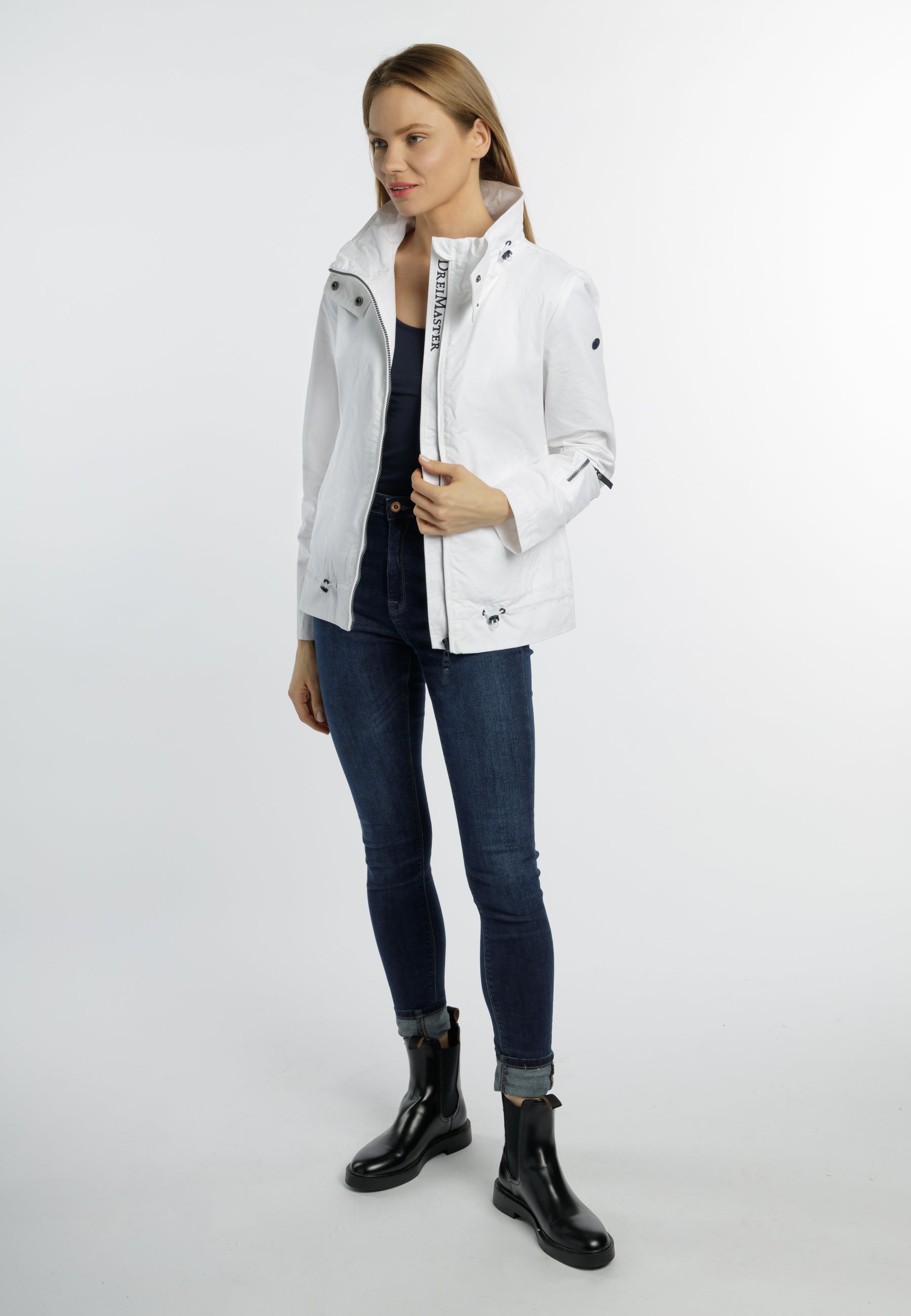 DreiMaster Maritim Damen Übergangsjacke aus Baumwolle
