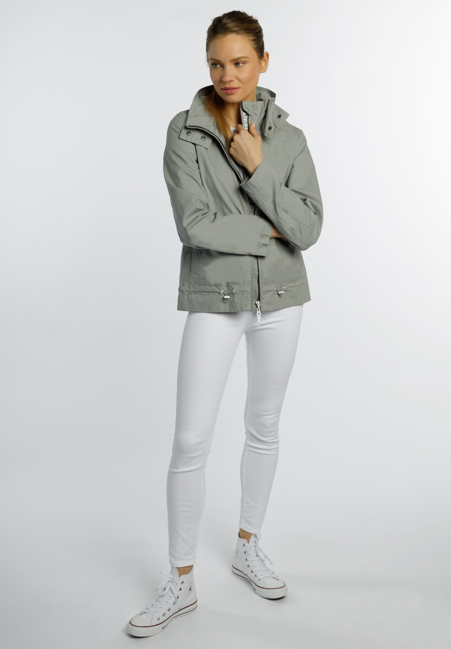 DreiMaster Maritim Damen Übergangsjacke aus Baumwolle