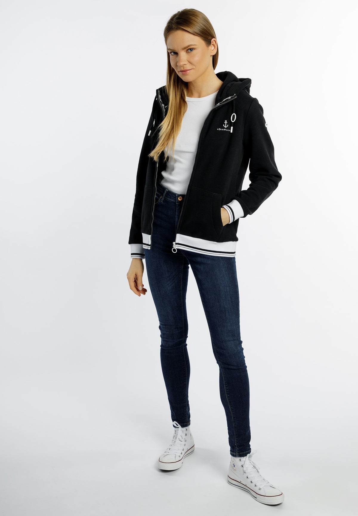 DreiMaster Maritim Women's Sweatshirtjacke