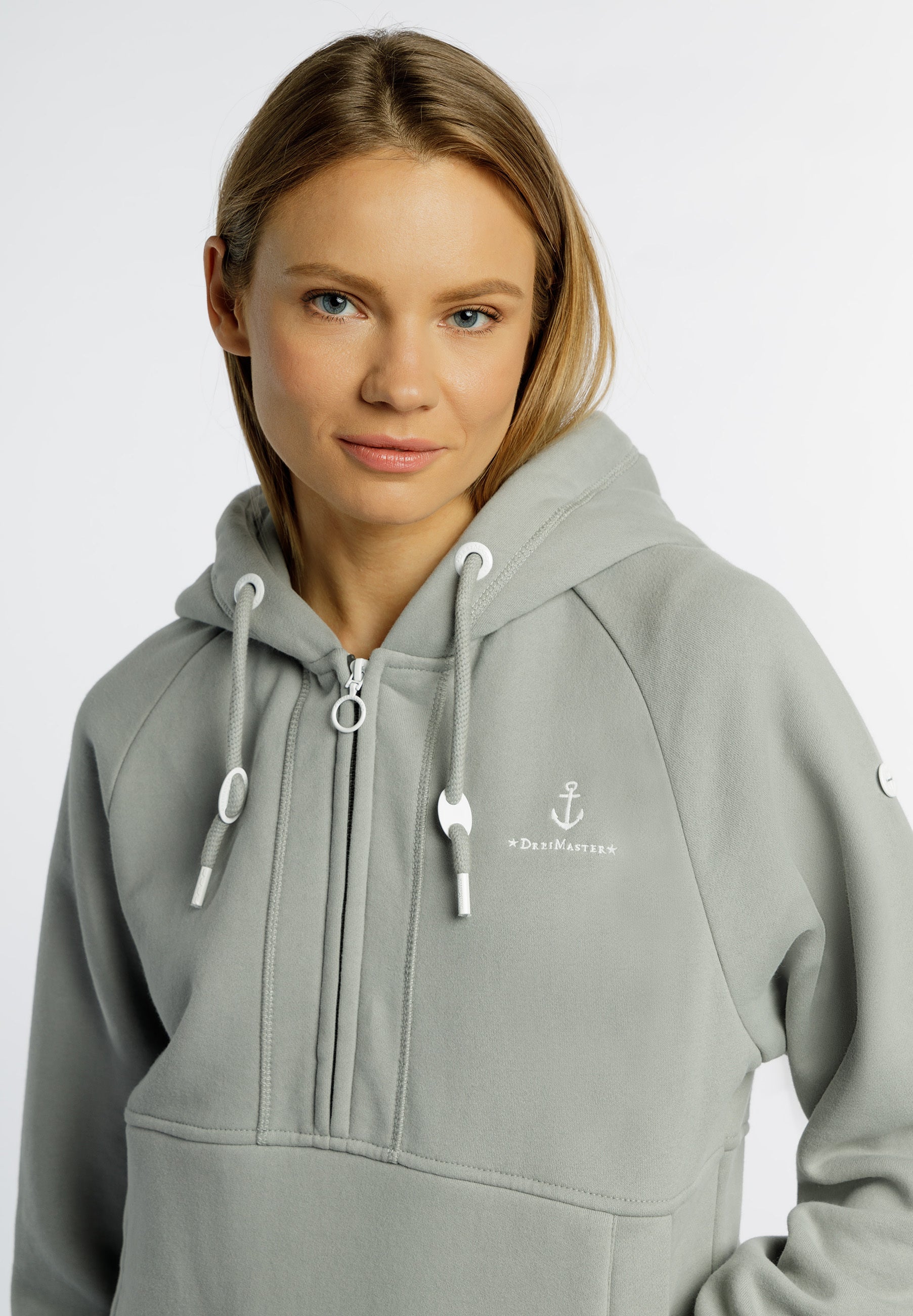 DreiMaster Maritim Damen Zip-Up Hoodie