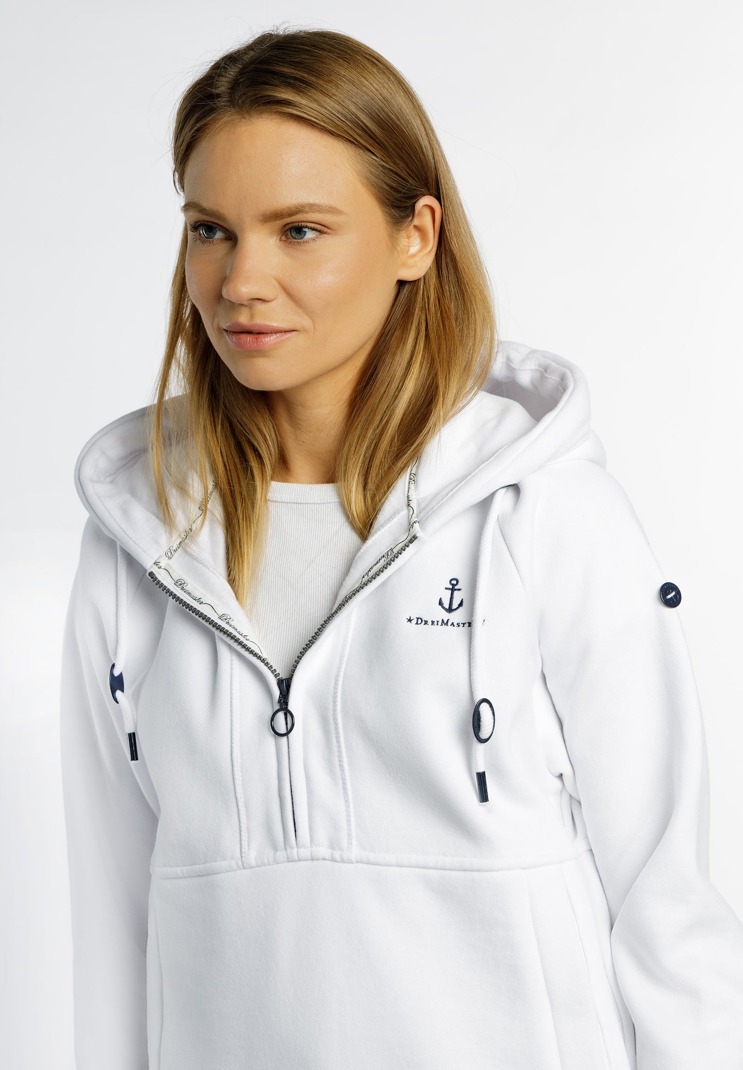DreiMaster Maritim Damen Zip-Up Hoodie