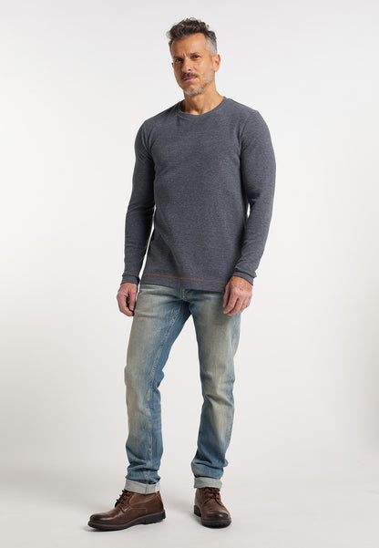 DreiMaster Vintage Herren-Langarmshirt