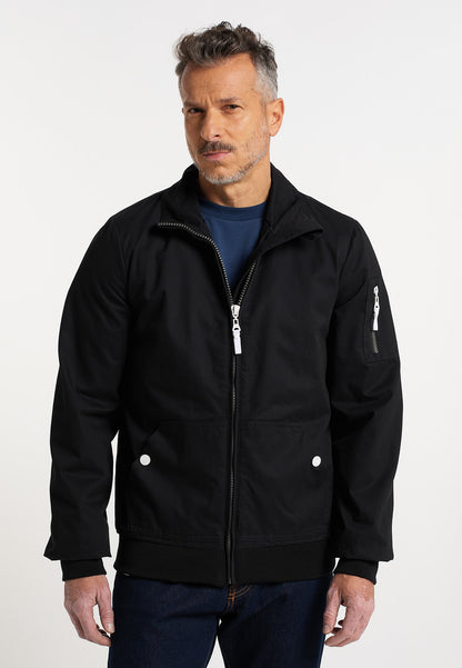 DreiMaster Maritim Herren-Übergangsjacke aus Baumwolle