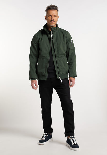 DreiMaster Maritim Herren-Übergangsjacke aus Baumwolle