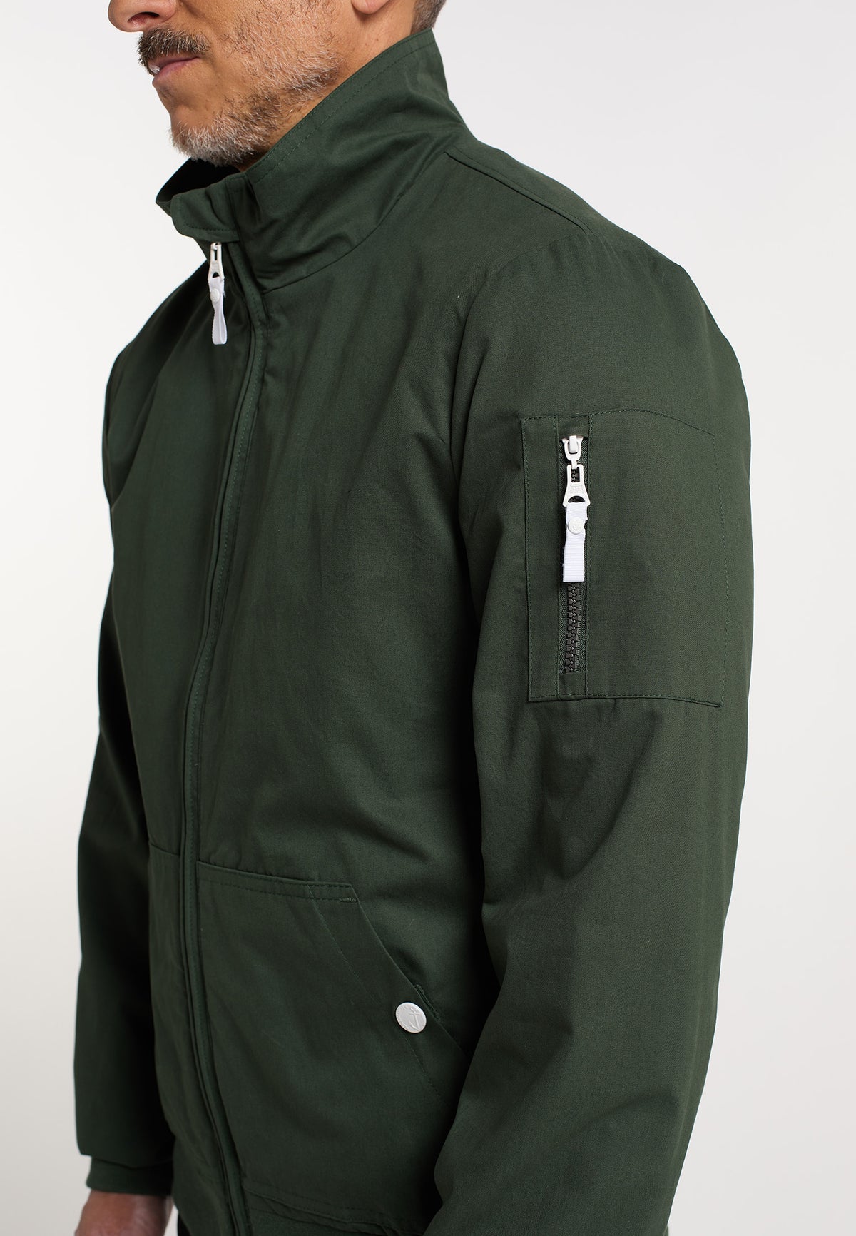DreiMaster Maritim Herren-Übergangsjacke aus Baumwolle