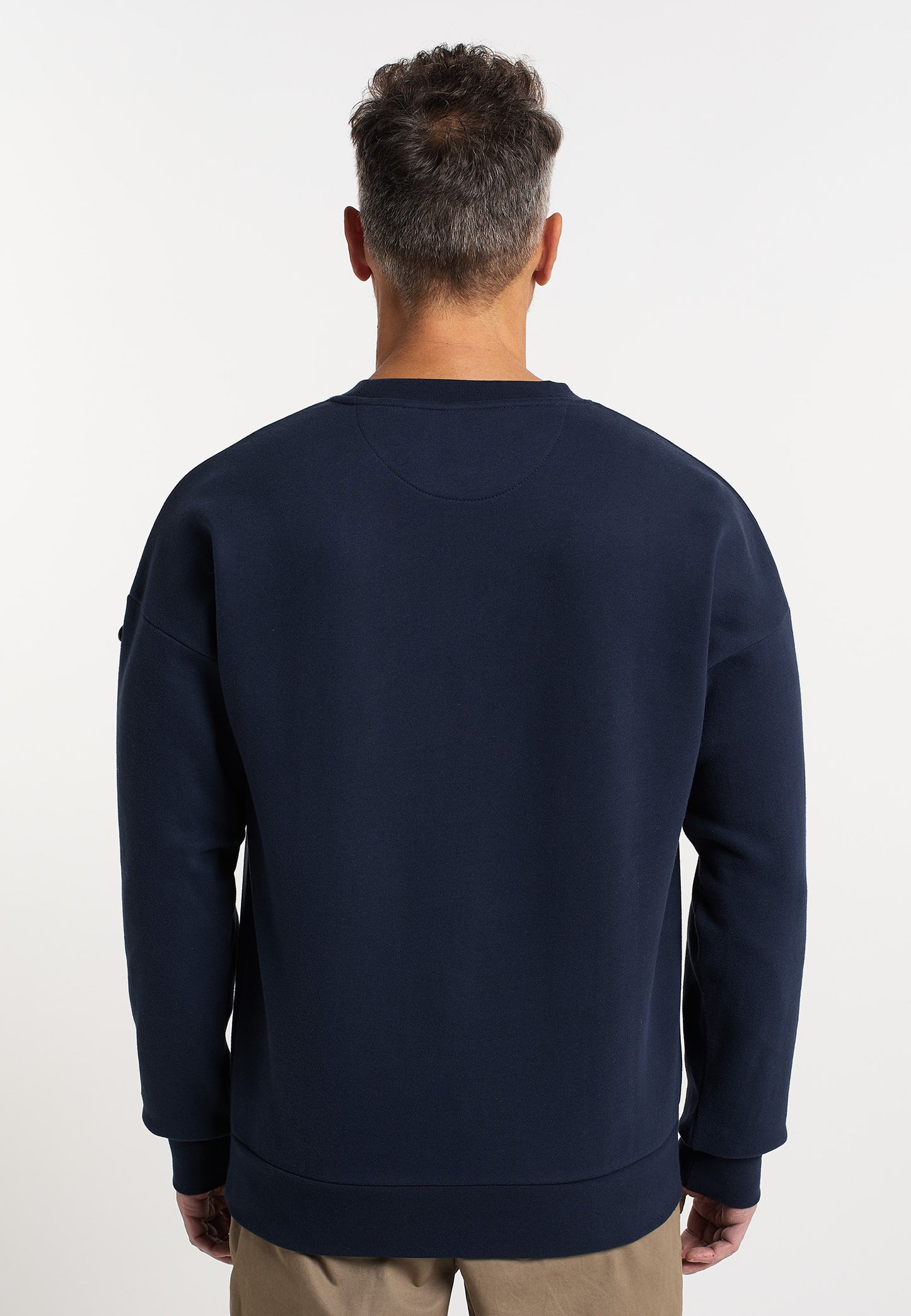 Bluza męska DreiMaster Vintage z okrągłym dekoltem