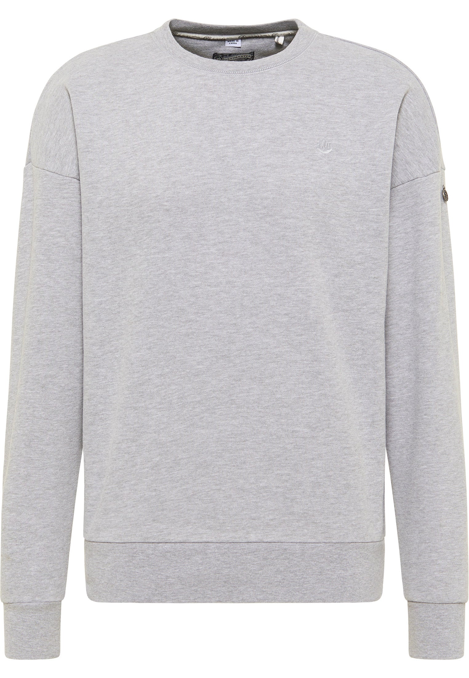 DreiMaster Vintage Herren Sweatshirt mit Rundhalsausschnitt