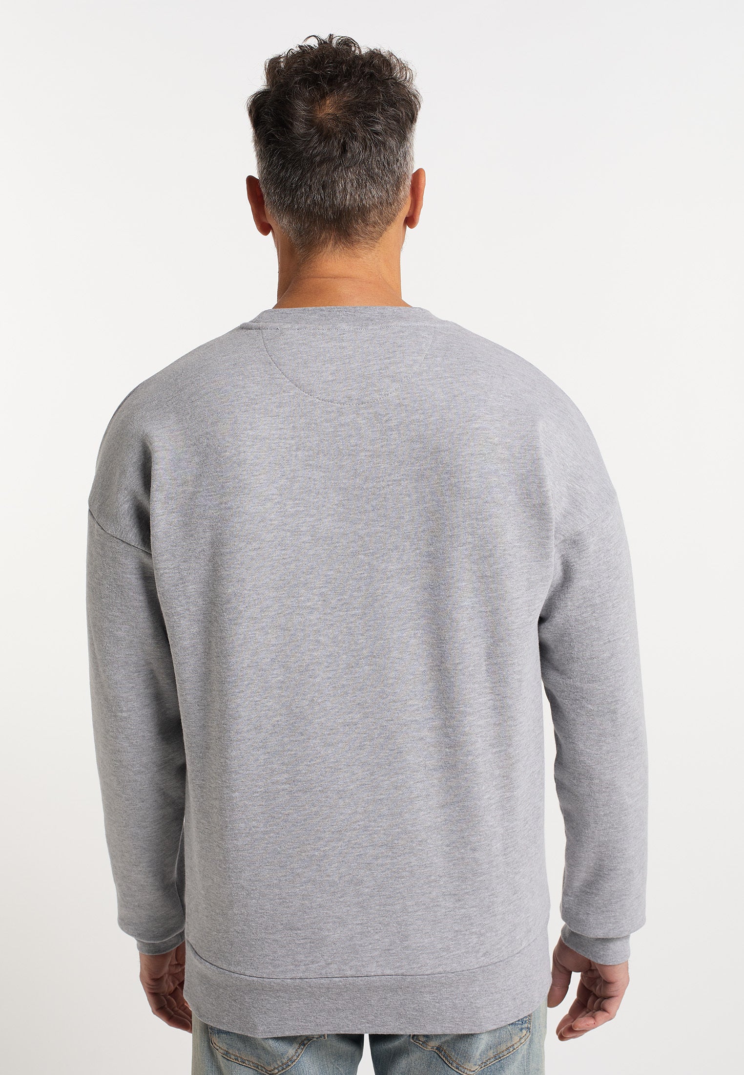 DreiMaster Vintage Herren Sweatshirt mit Rundhalsausschnitt