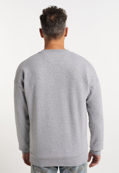 DreiMaster Vintage Herren Sweatshirt mit Rundhalsausschnitt