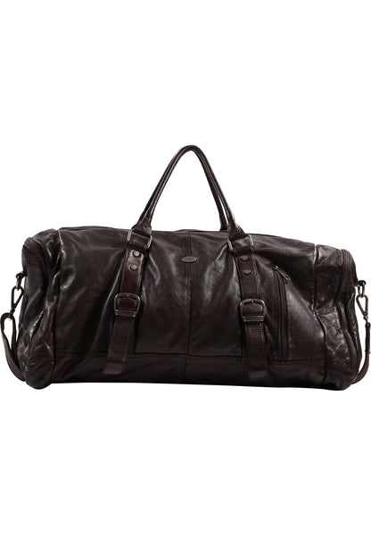 DreiMaster Vintage Damen-Wochenendtasche aus Leder