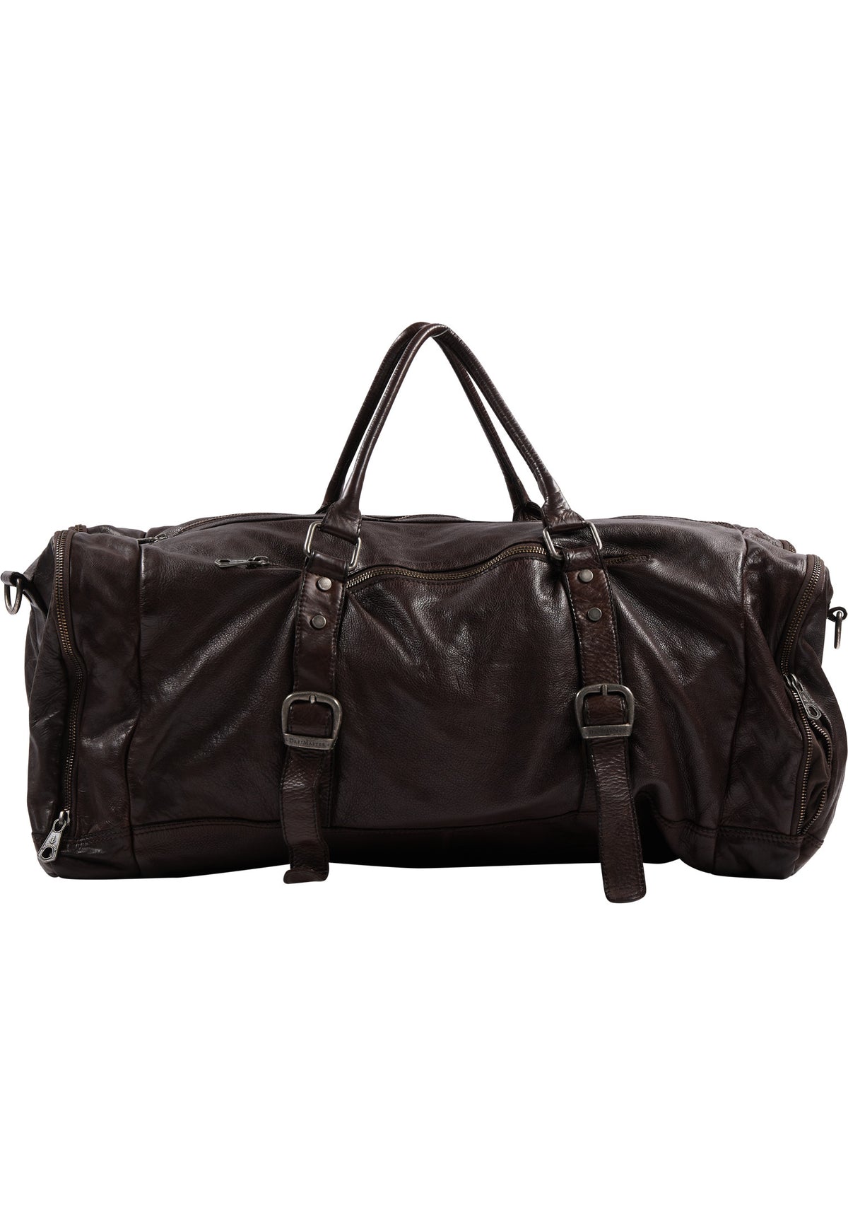 DreiMaster Vintage Damen-Wochenendtasche aus Leder