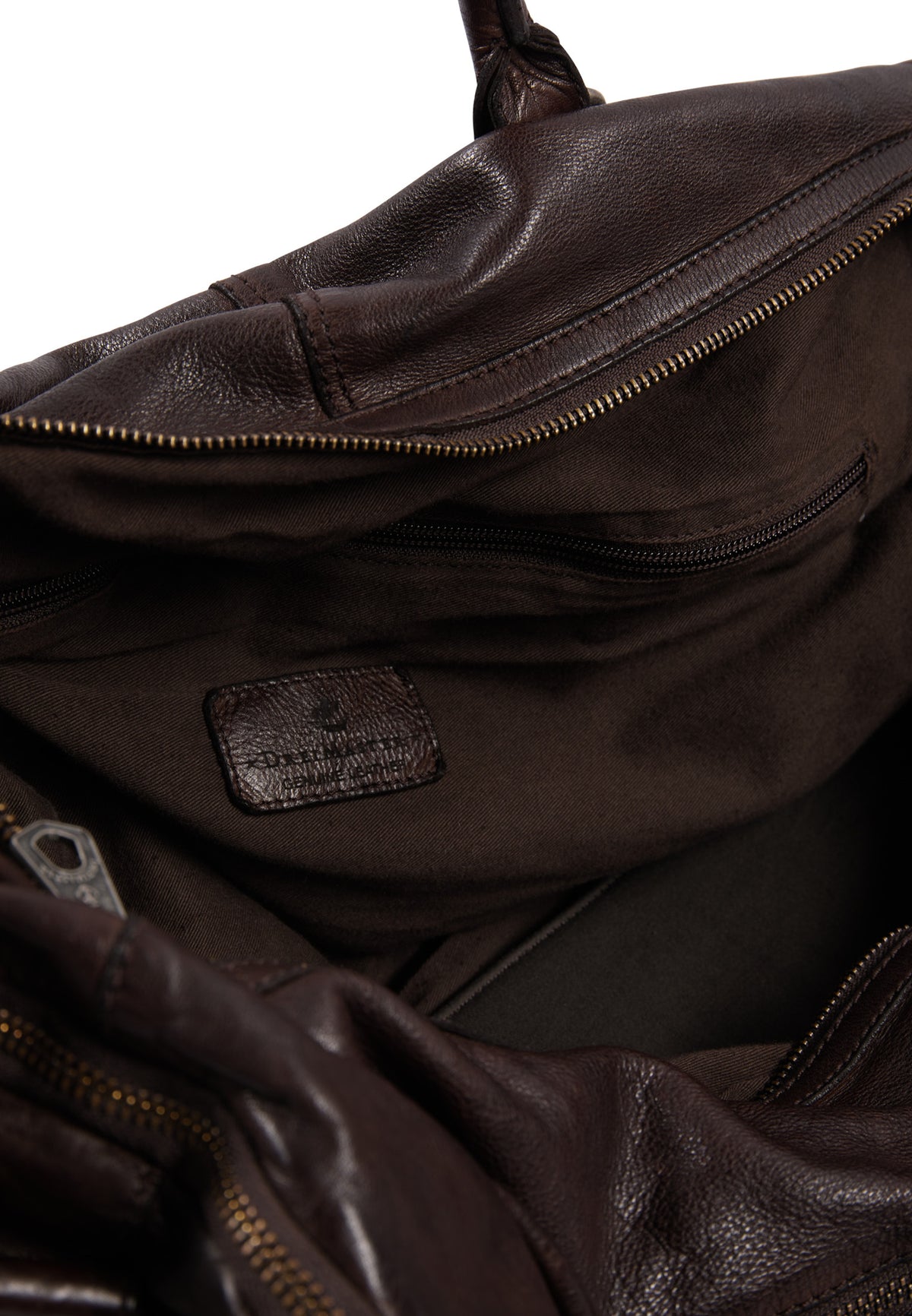 DreiMaster Vintage Damen-Wochenendtasche aus Leder