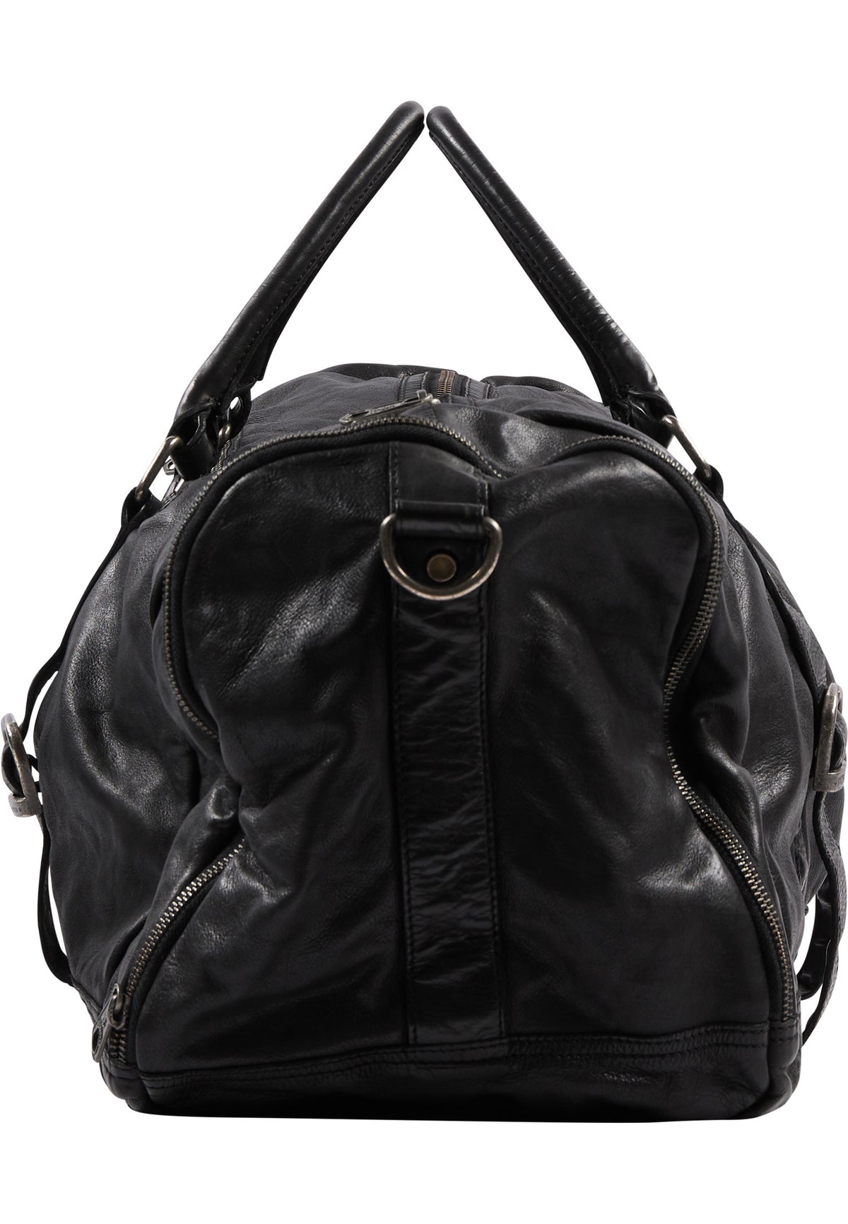 DreiMaster Vintage Damen-Wochenendtasche aus Leder