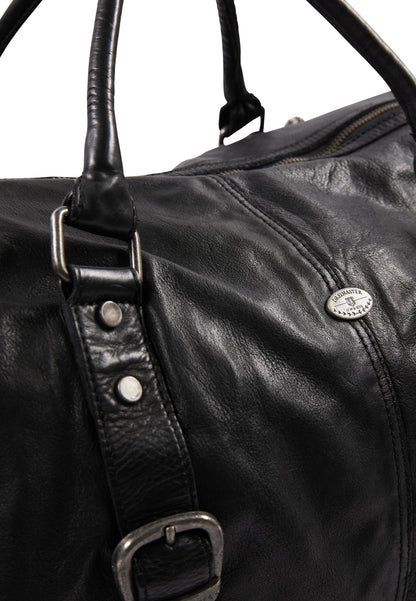 DreiMaster Vintage Damen-Wochenendtasche aus Leder