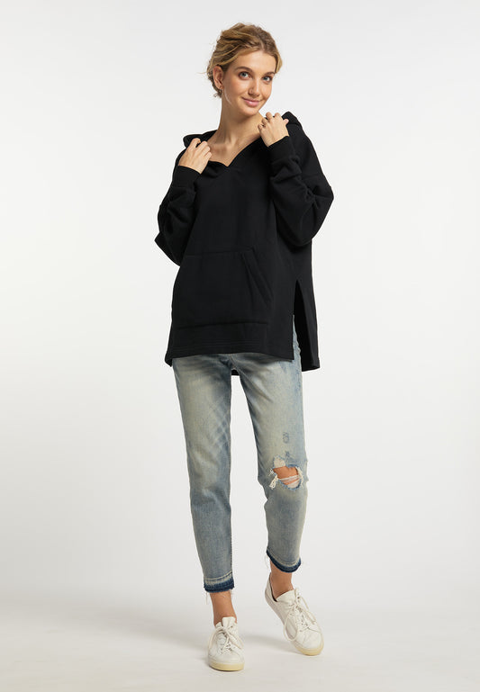 DreiMaster Vintage Krój oversize bluza z kapturem