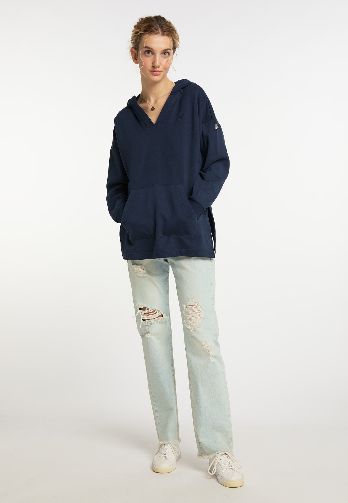 DreiMaster Vintage Women's Oversize Kapuzenpullover