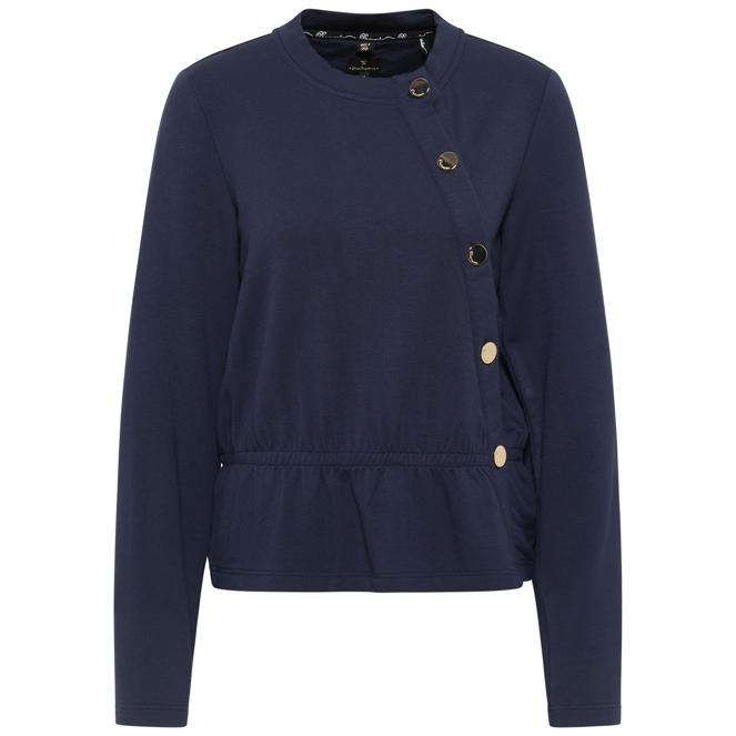 DreiMaster Klassik Damen-Jersey-Cardigan