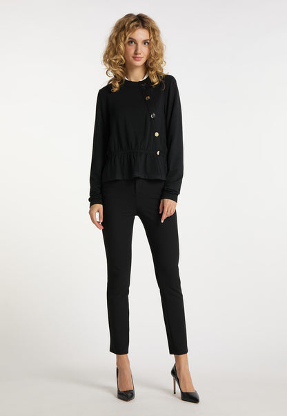 DreiMaster Klassik Damen-Jersey-Cardigan