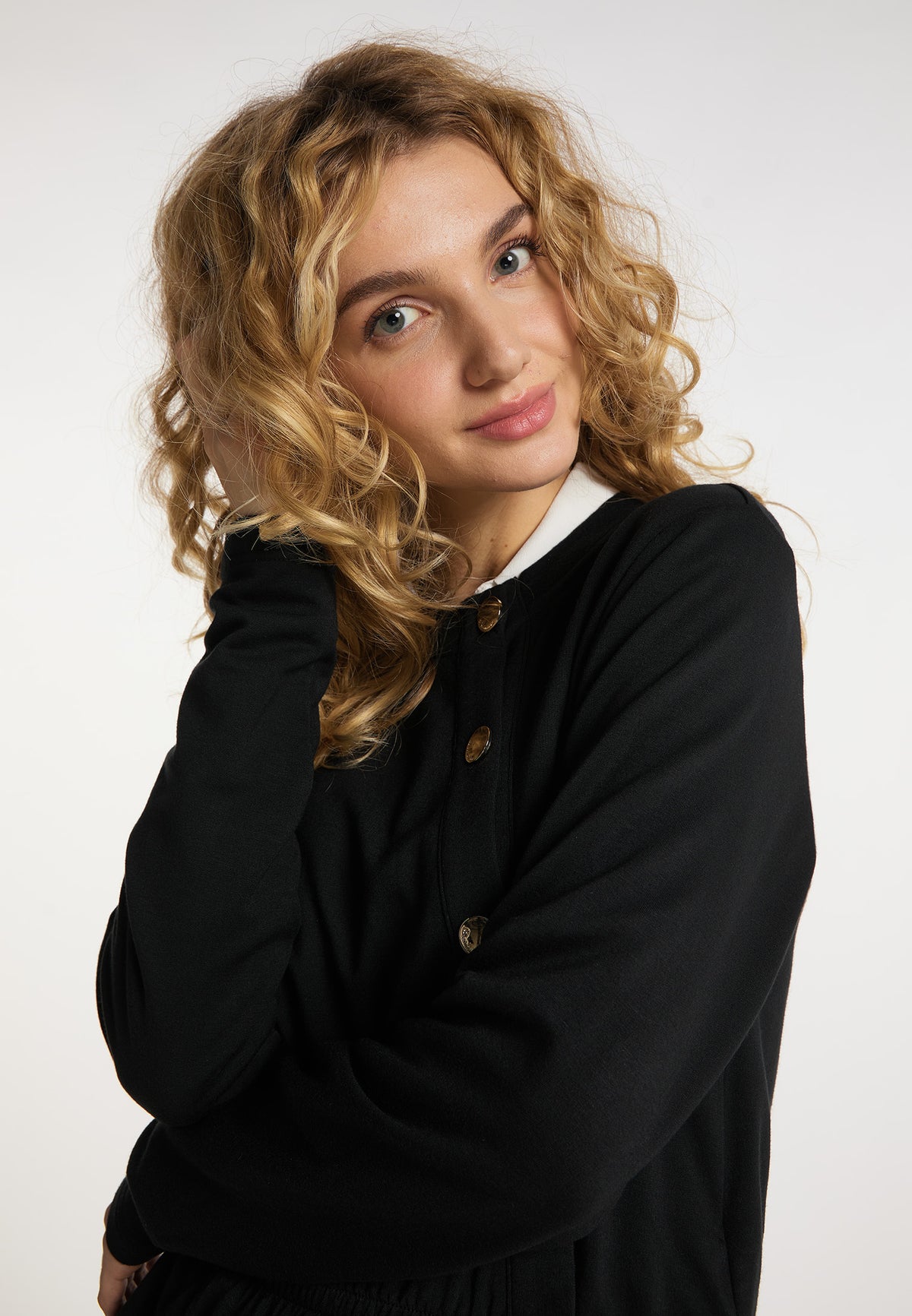 DreiMaster Klassik Damen-Jersey-Cardigan