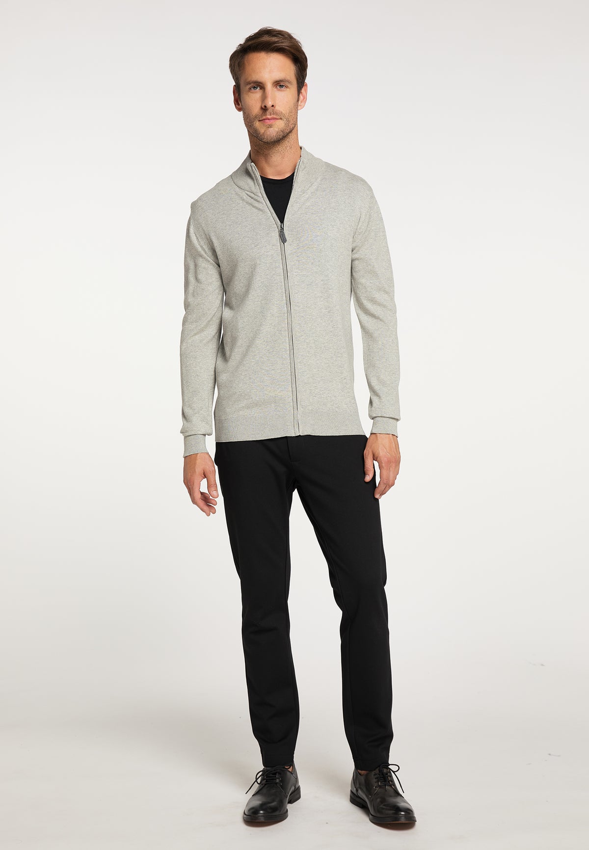 DreiMaster Klassik Herren-Strickjacke