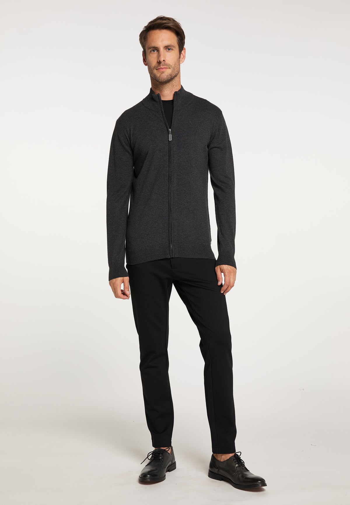 DreiMaster Klassik Herren-Strickjacke