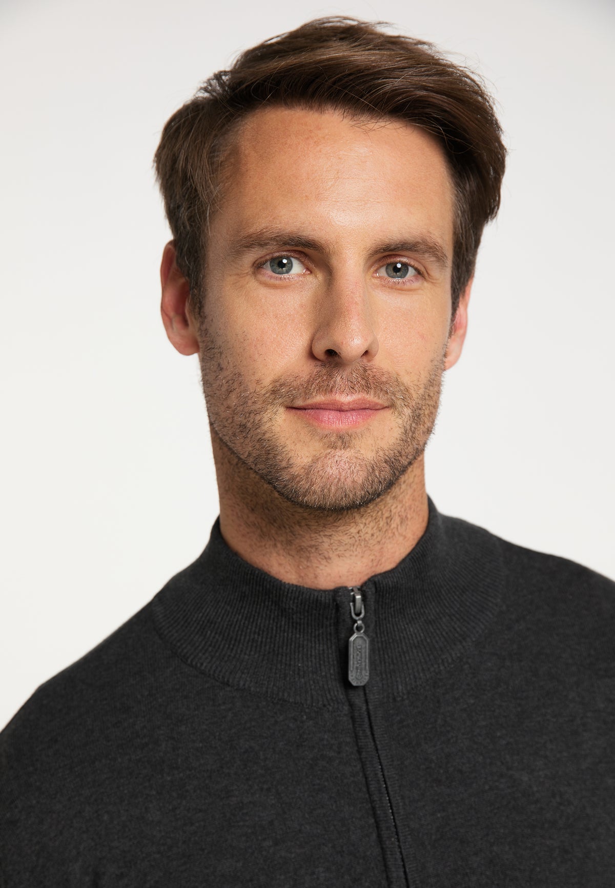 DreiMaster Klassik Herren-Strickjacke