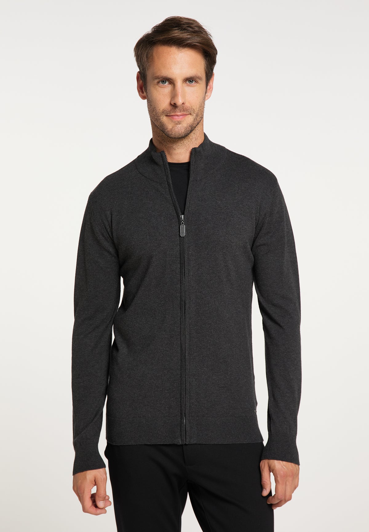 DreiMaster Klassik Herren-Strickjacke