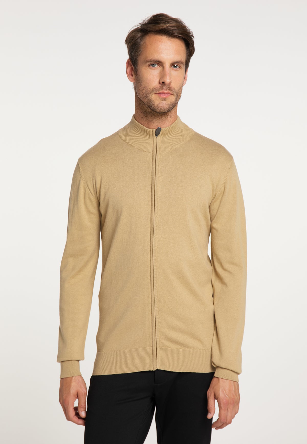 DreiMaster Klassik Herren-Strickjacke