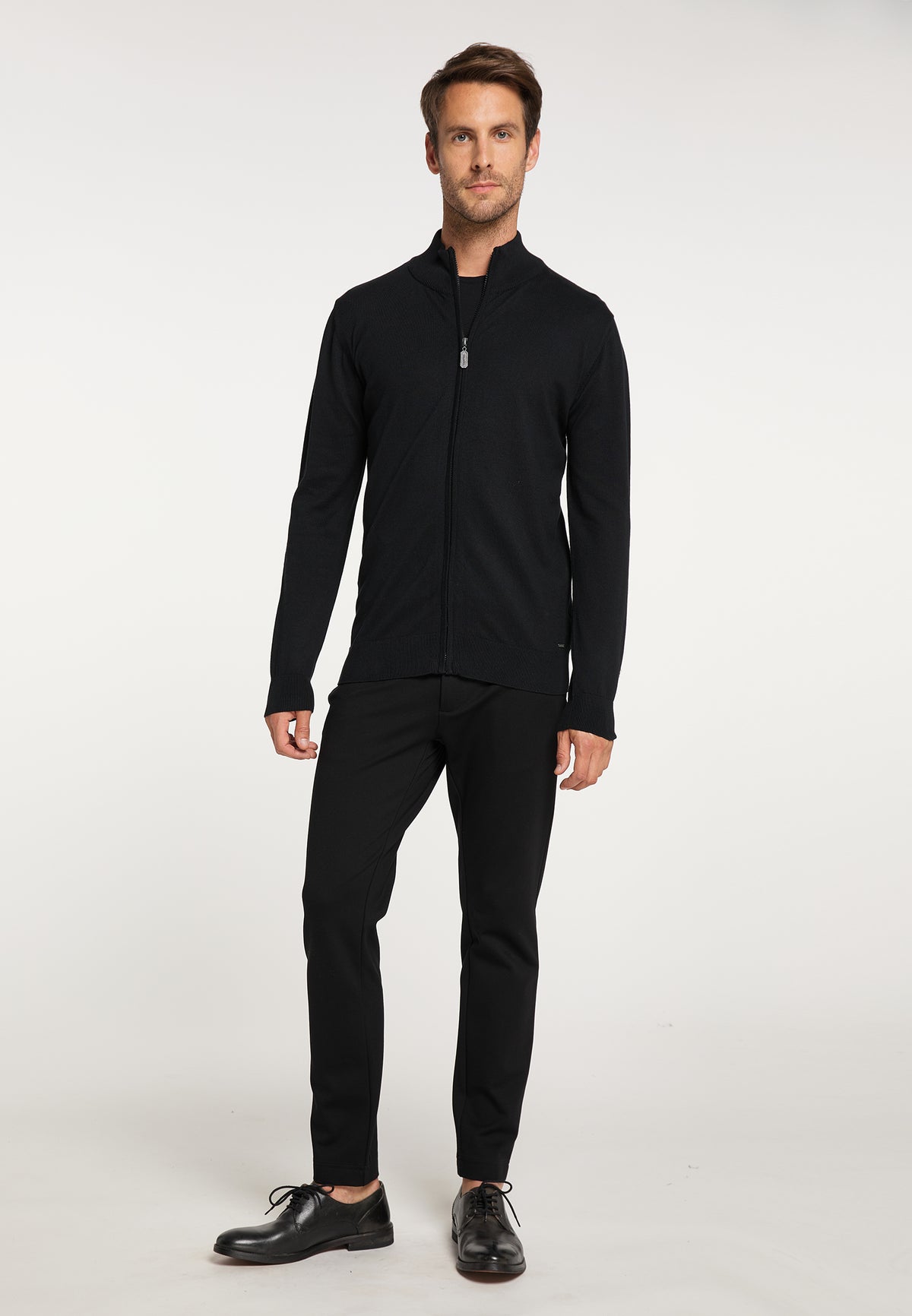 DreiMaster Klassik Herren-Strickjacke