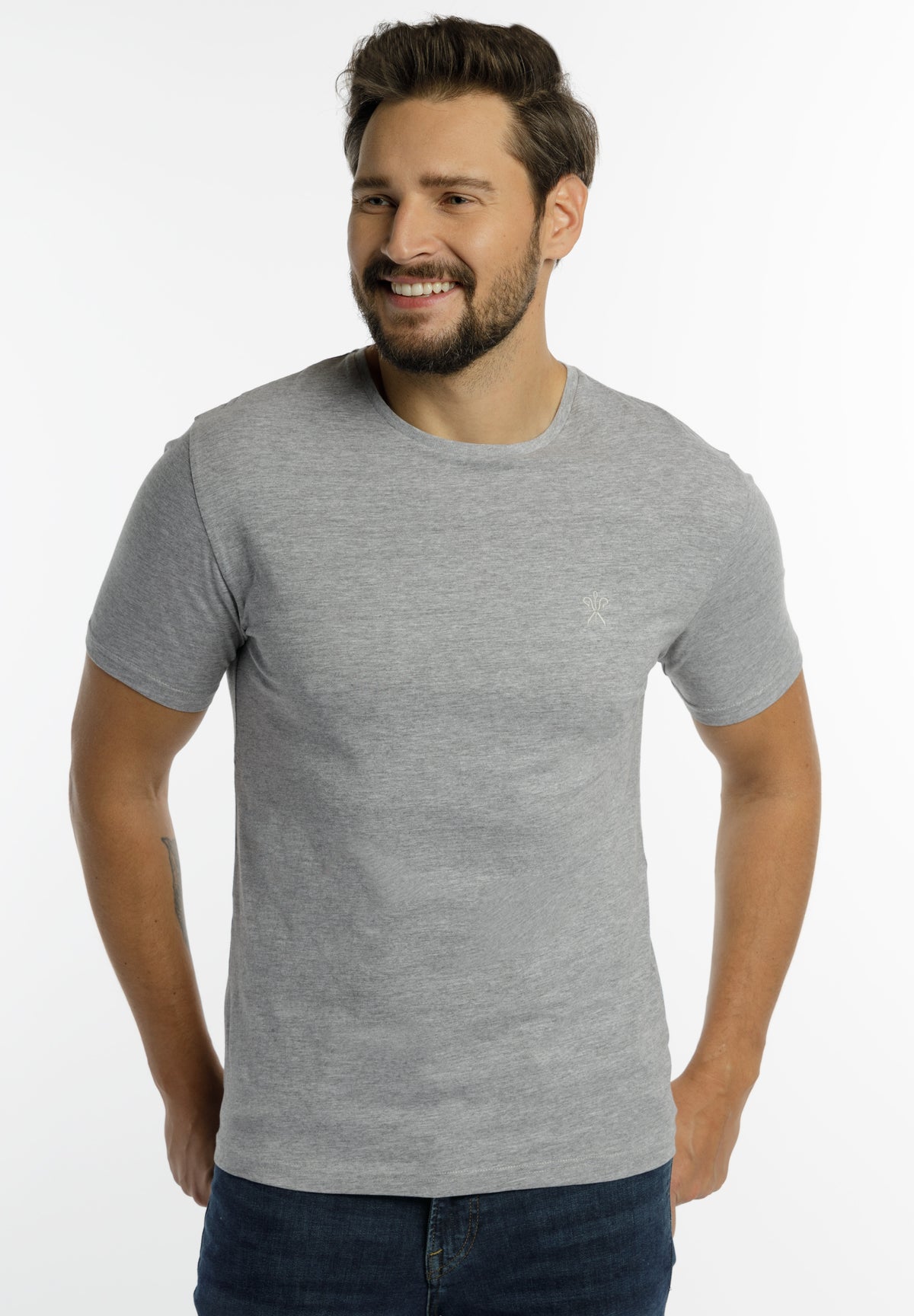 DreiMaster Klassik Mężczyźni 2-PAK – T-shirt