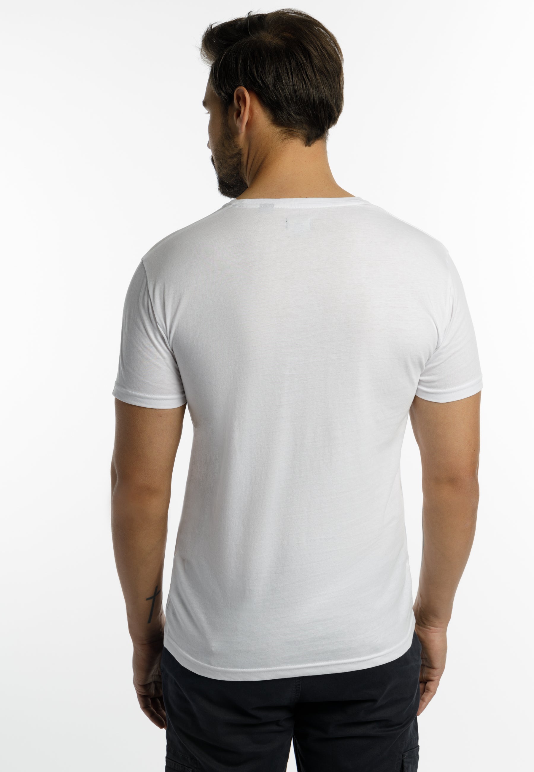 DreiMaster Klassik Mężczyźni 2-PAK – T-shirt