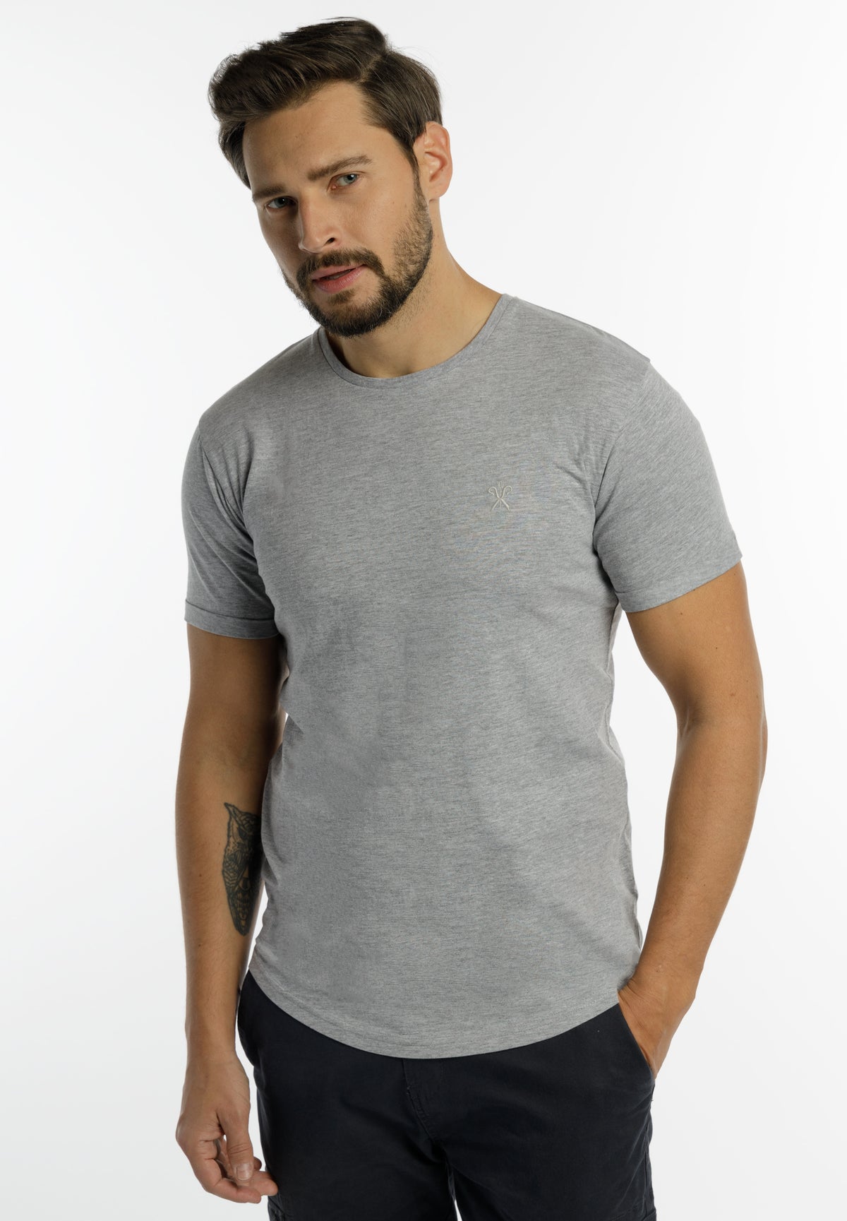 DreiMaster Klassik Herren 3er-Pack – T-Shirts