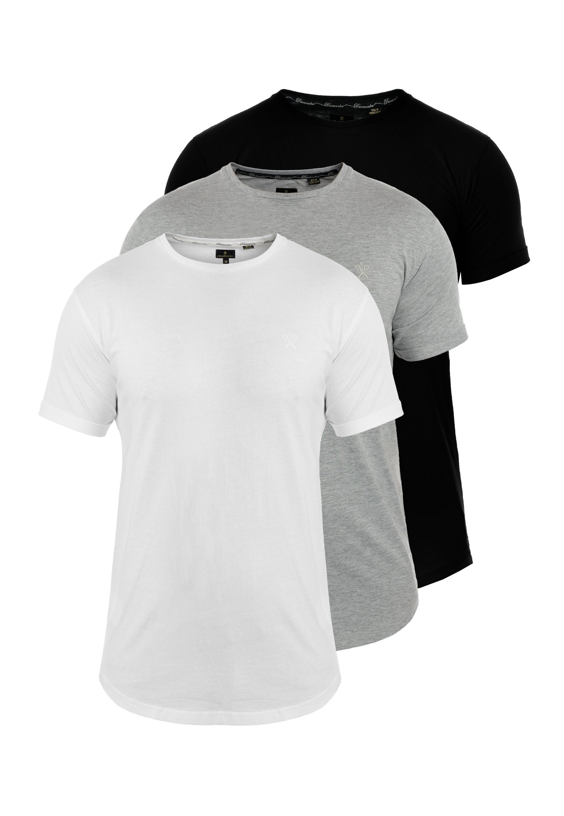 DreiMaster Klassik Men's 3 PACK - T-Shirt