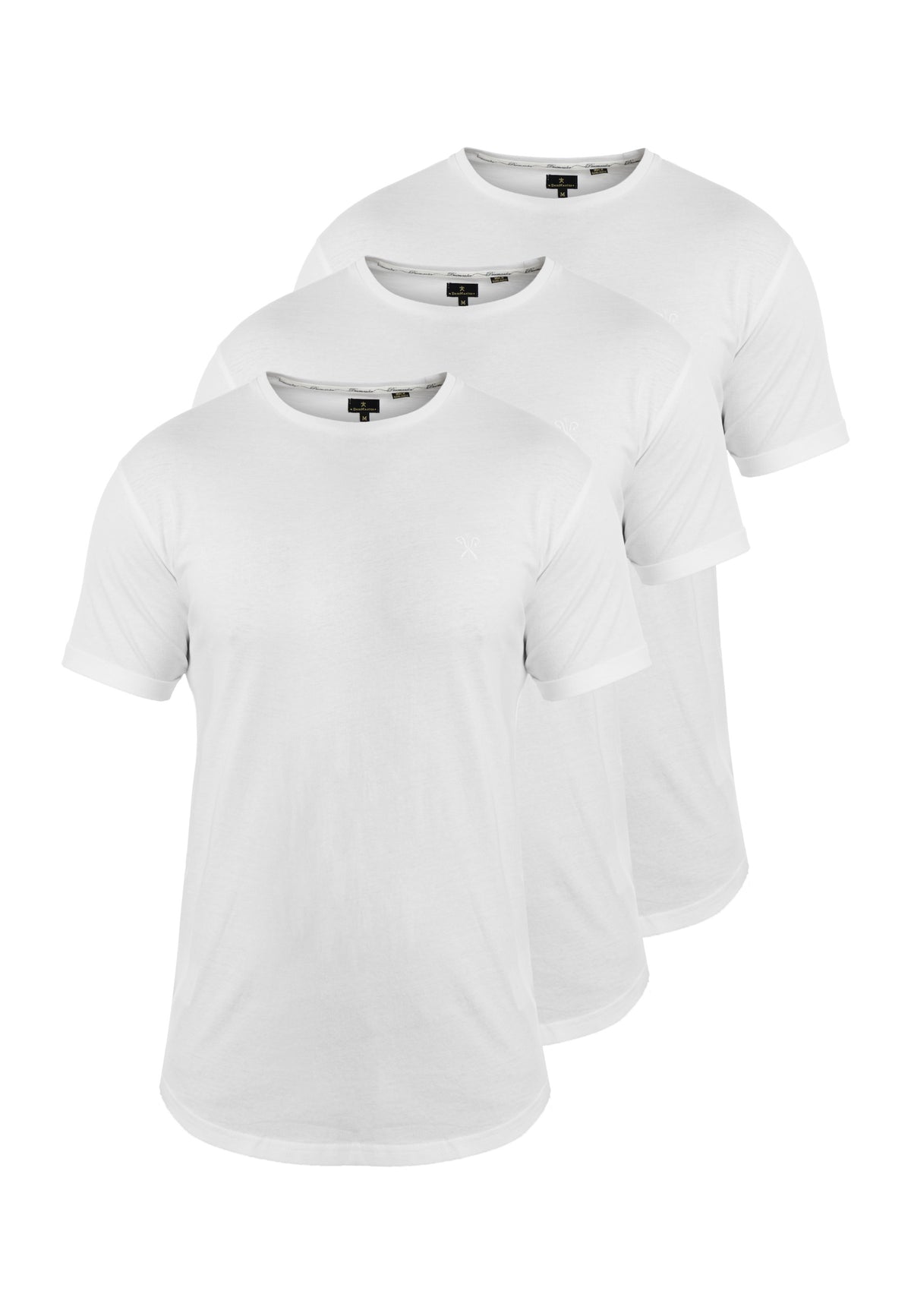 DreiMaster Klassik Herren 3er-Pack – T-Shirts