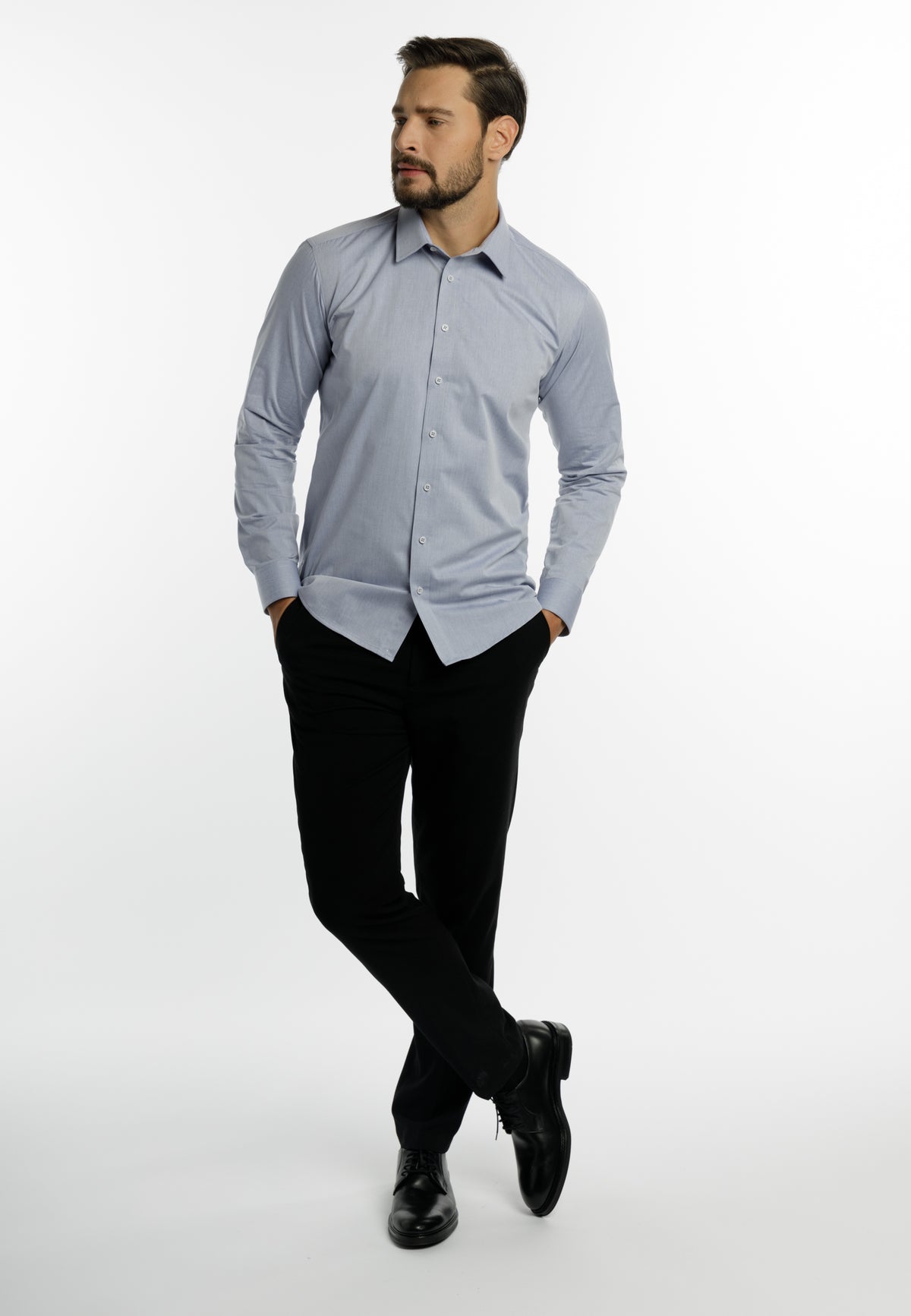 DreiMaster Klassik Men's Business Hemd