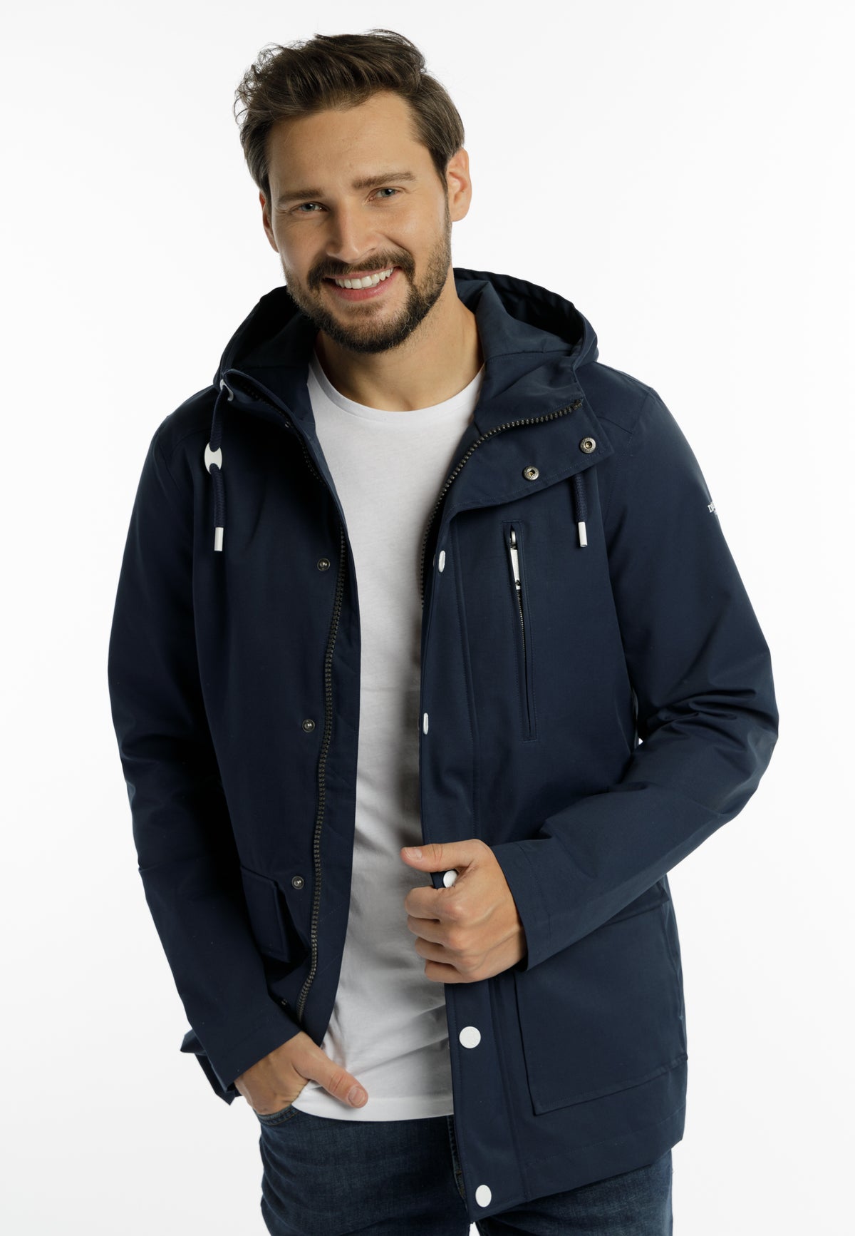 DreiMaster Maritim Herren-Regenjacke