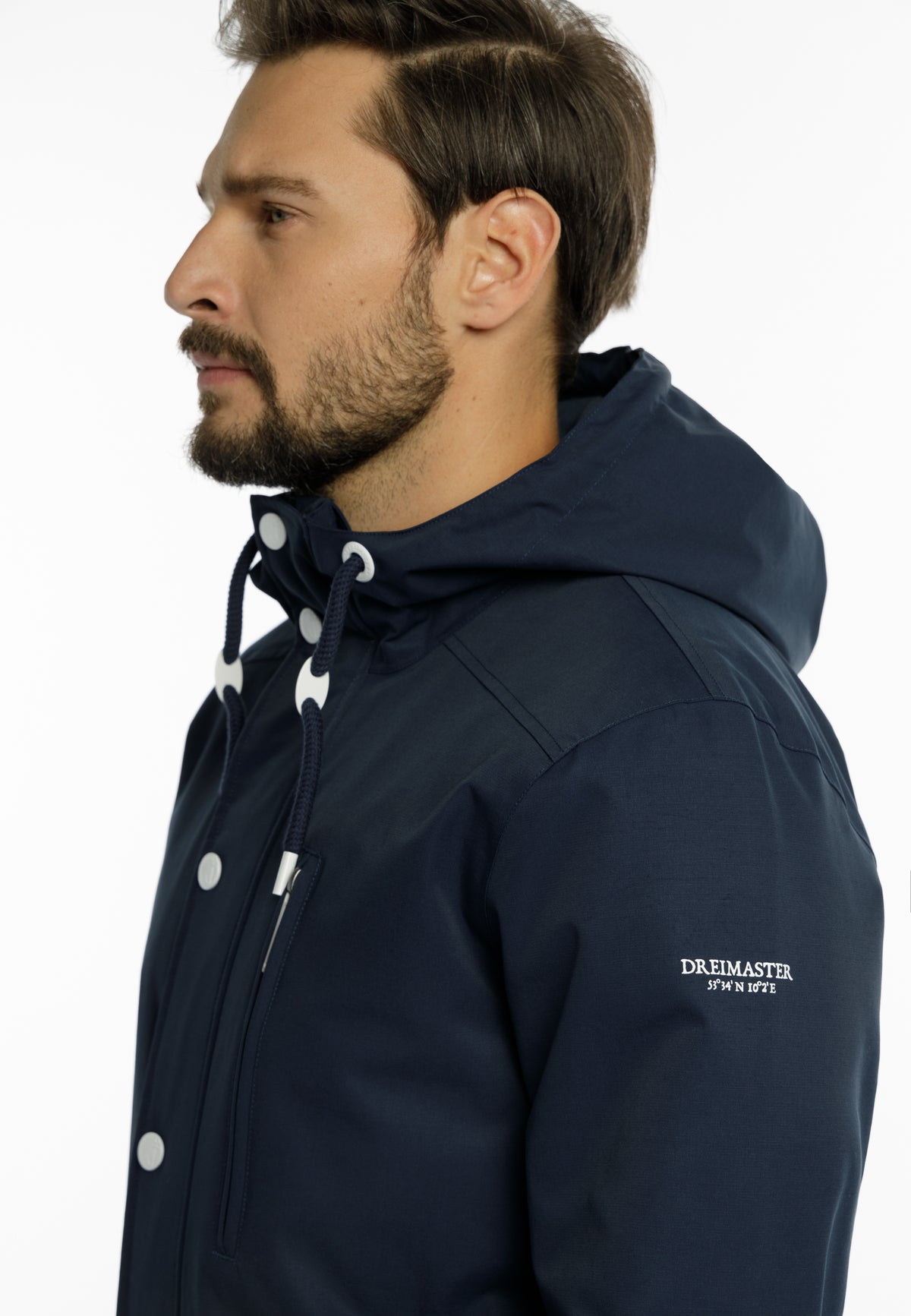 DreiMaster Maritim Herren-Regenjacke