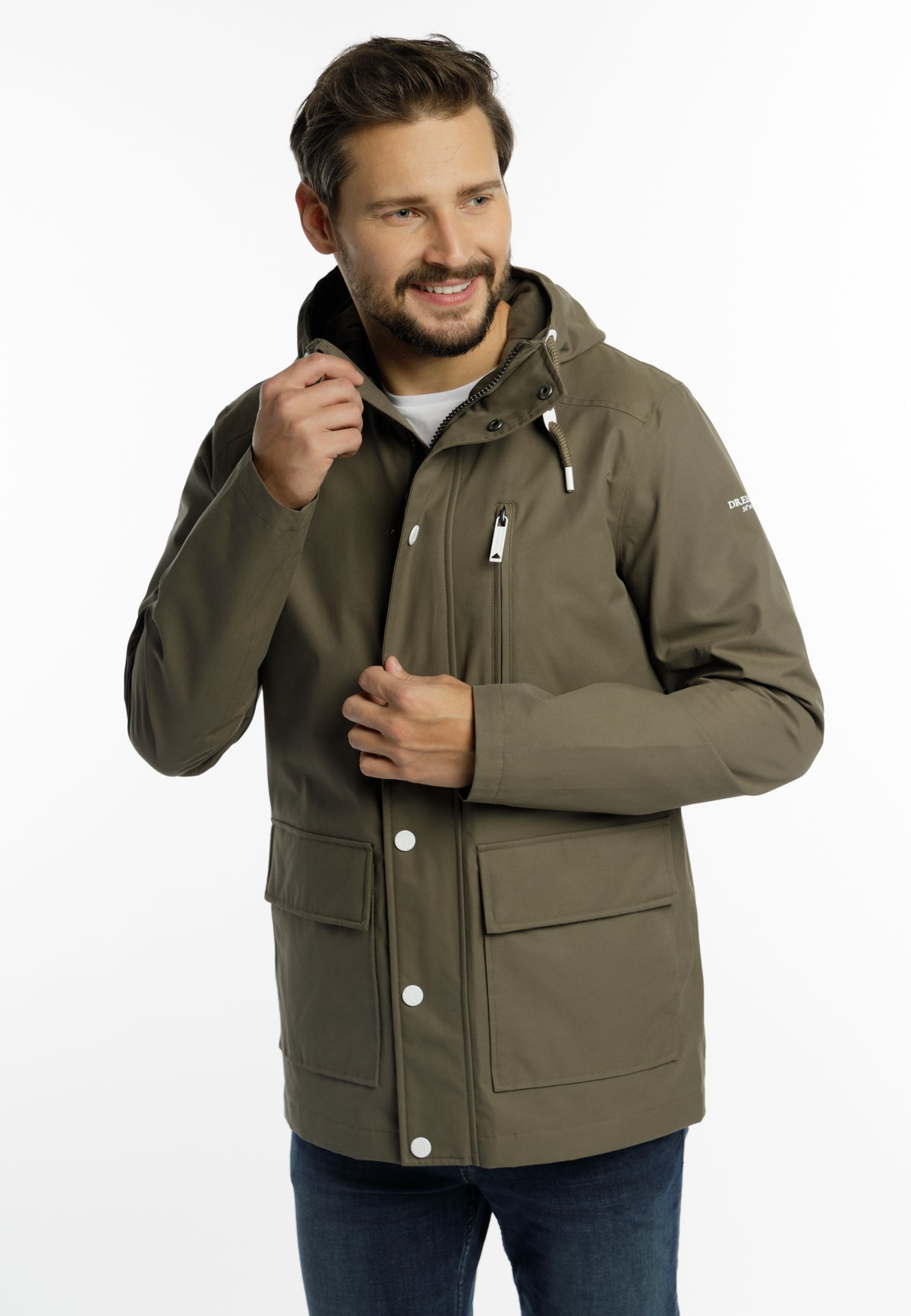 DreiMaster Maritim Herren-Regenjacke