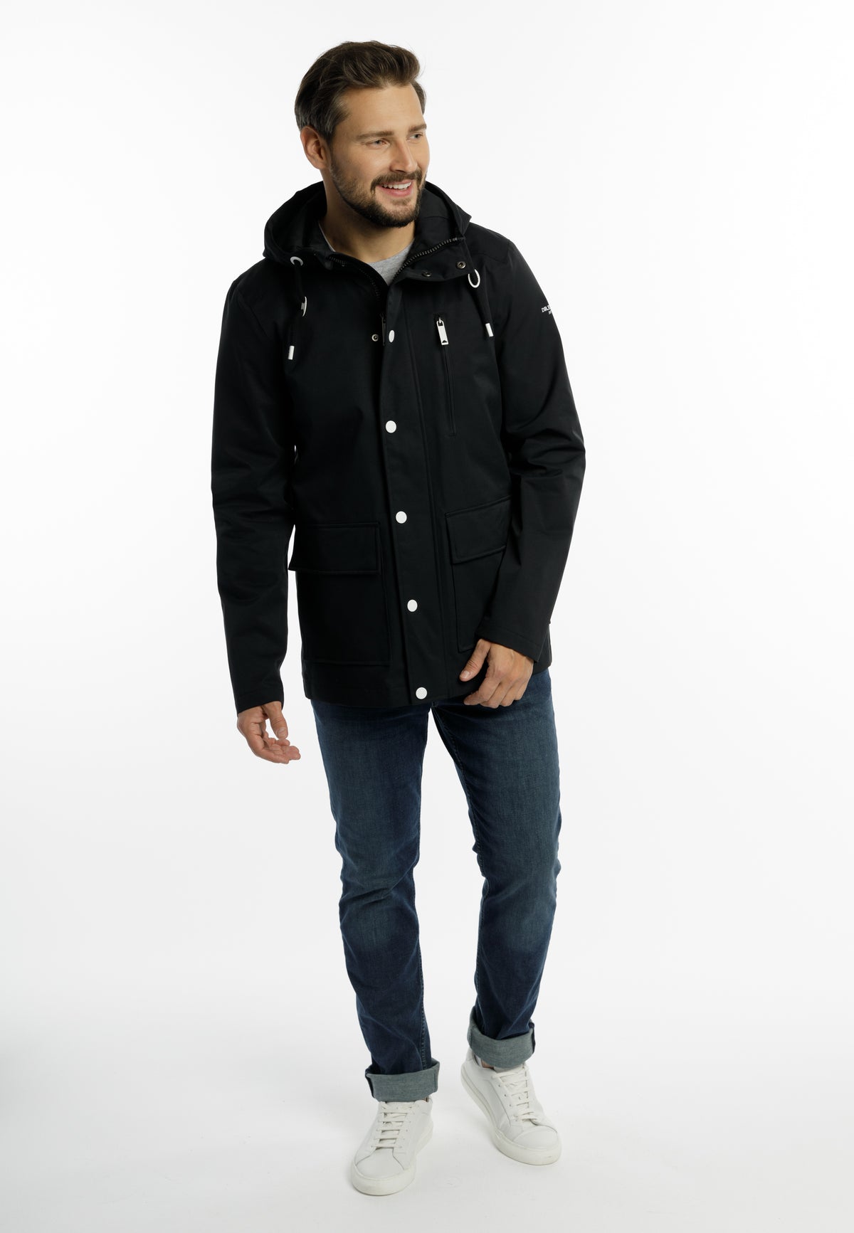 DreiMaster Maritim Herren-Regenjacke