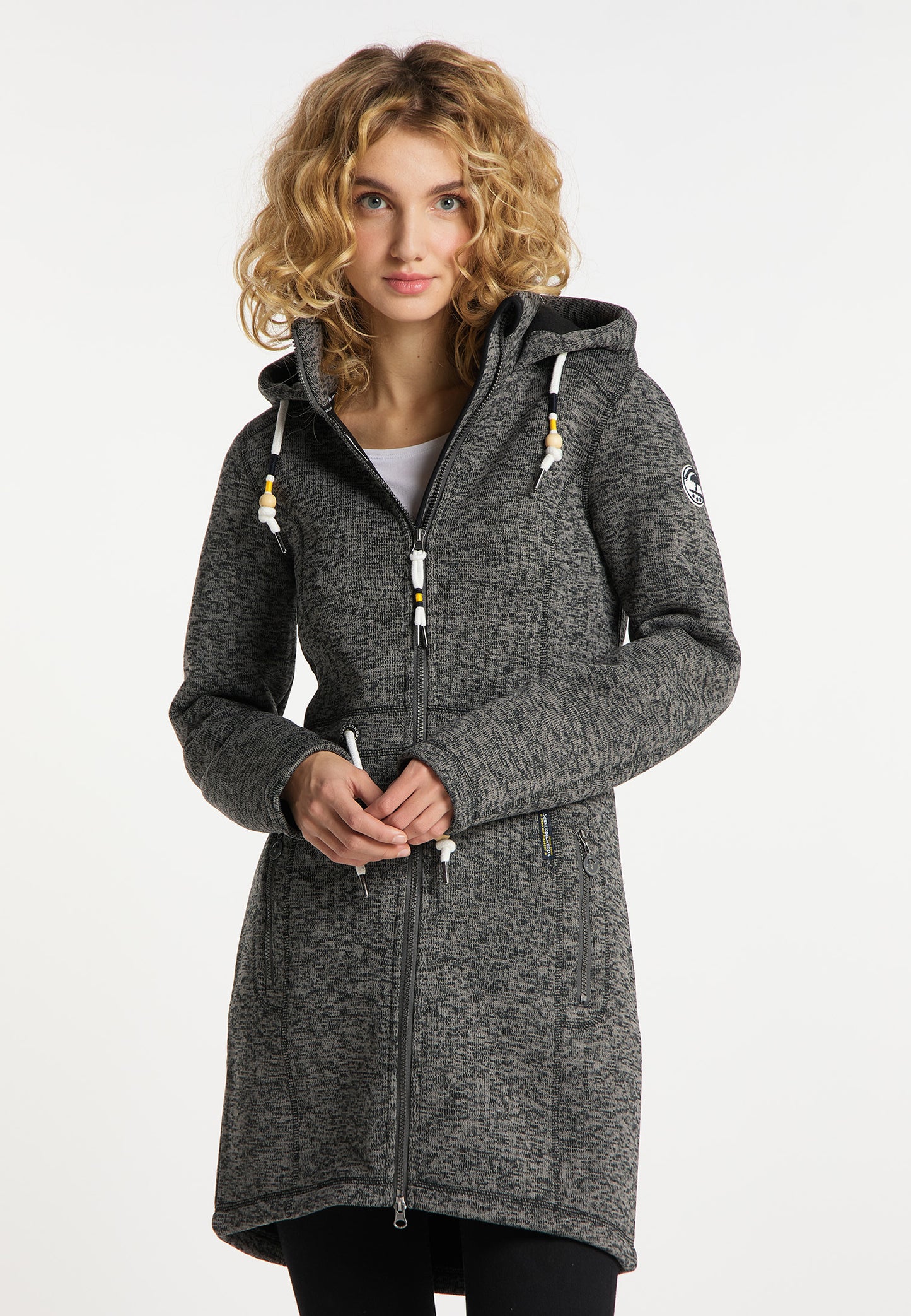 Schmuddelwedda Women's Knit Fleece Coat - Schmuddelwedda Shop