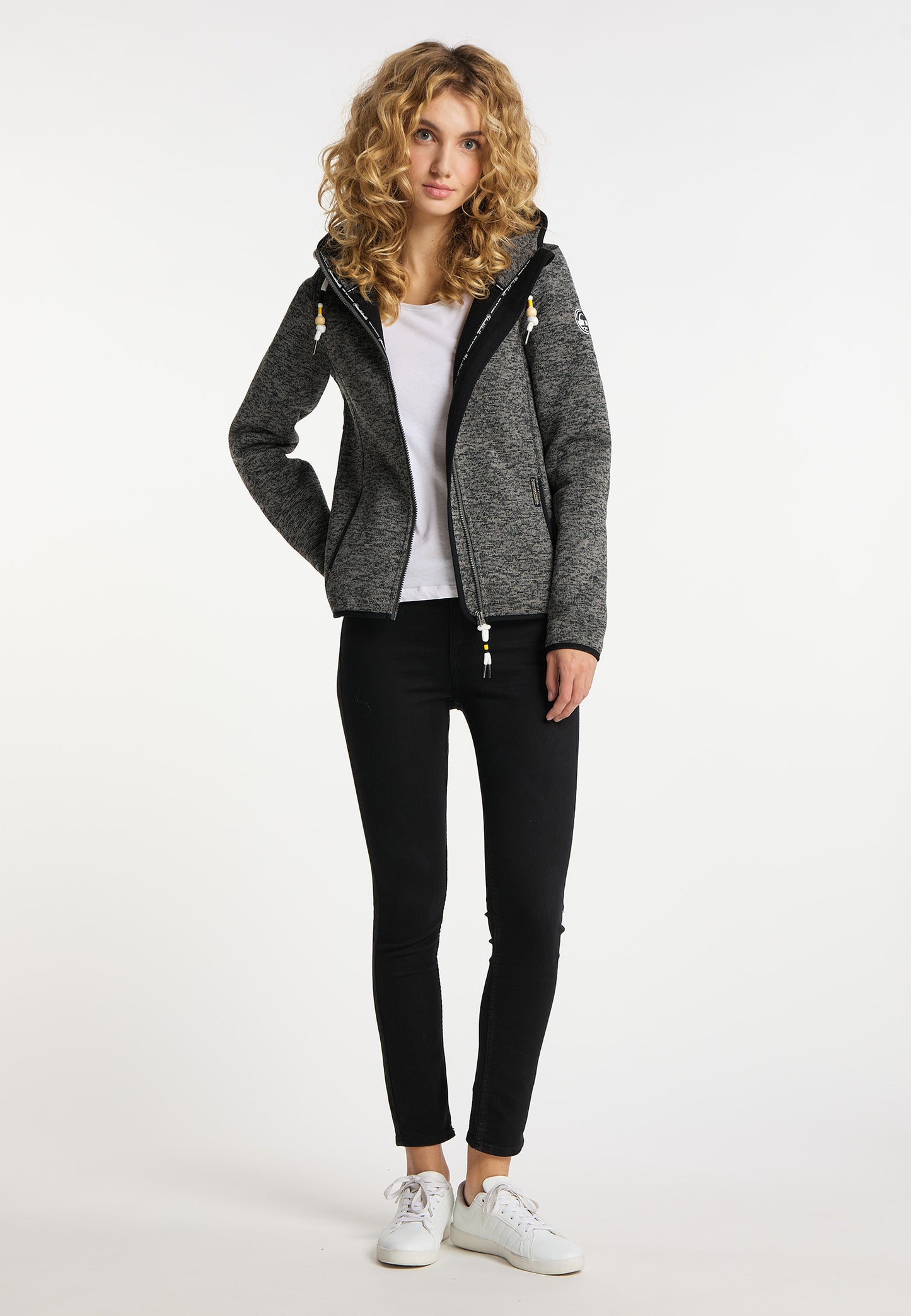 Schmuddelwedda Damen Strickfleecejacke