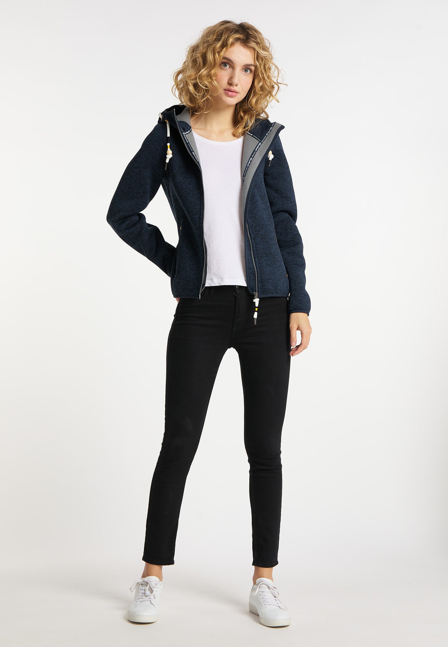 Schmuddelwedda Damen Strickfleecejacke