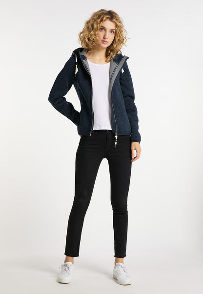 Schmuddelwedda Damen Strickfleecejacke