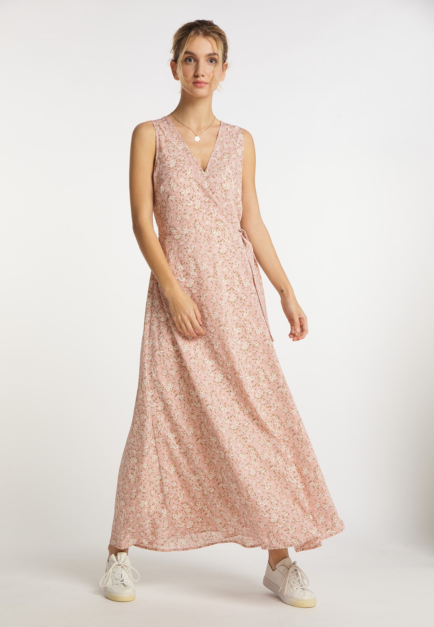 DreiMaster Vintage Women's Maxi Dress With All Over Print