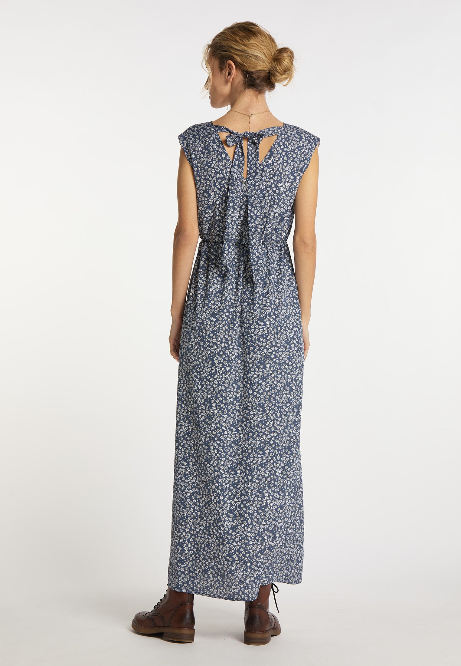 DreiMaster Vintage Damen-Maxikleid