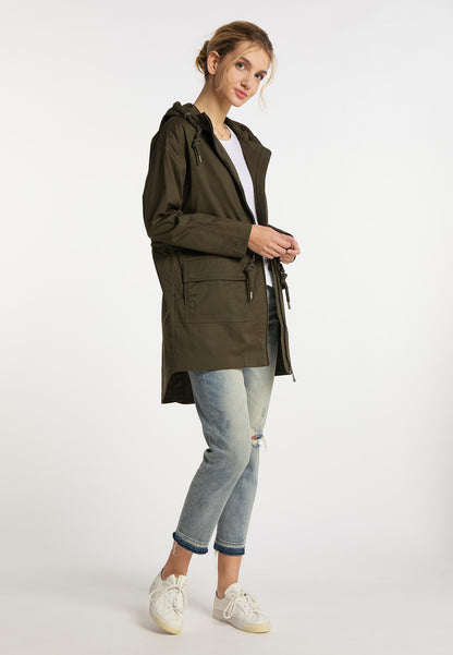DreiMaster Vintage Women's Parka aus Baumwolle