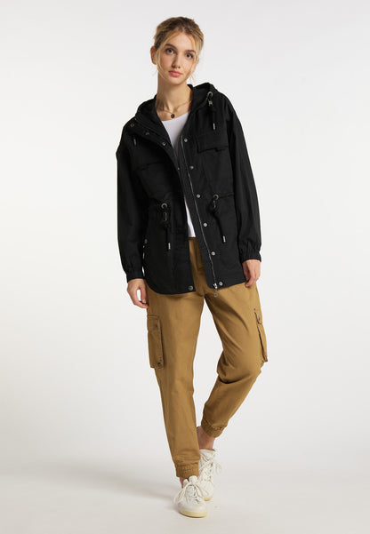 DreiMaster Vintage Damen Übergangsjacke aus Baumwolle