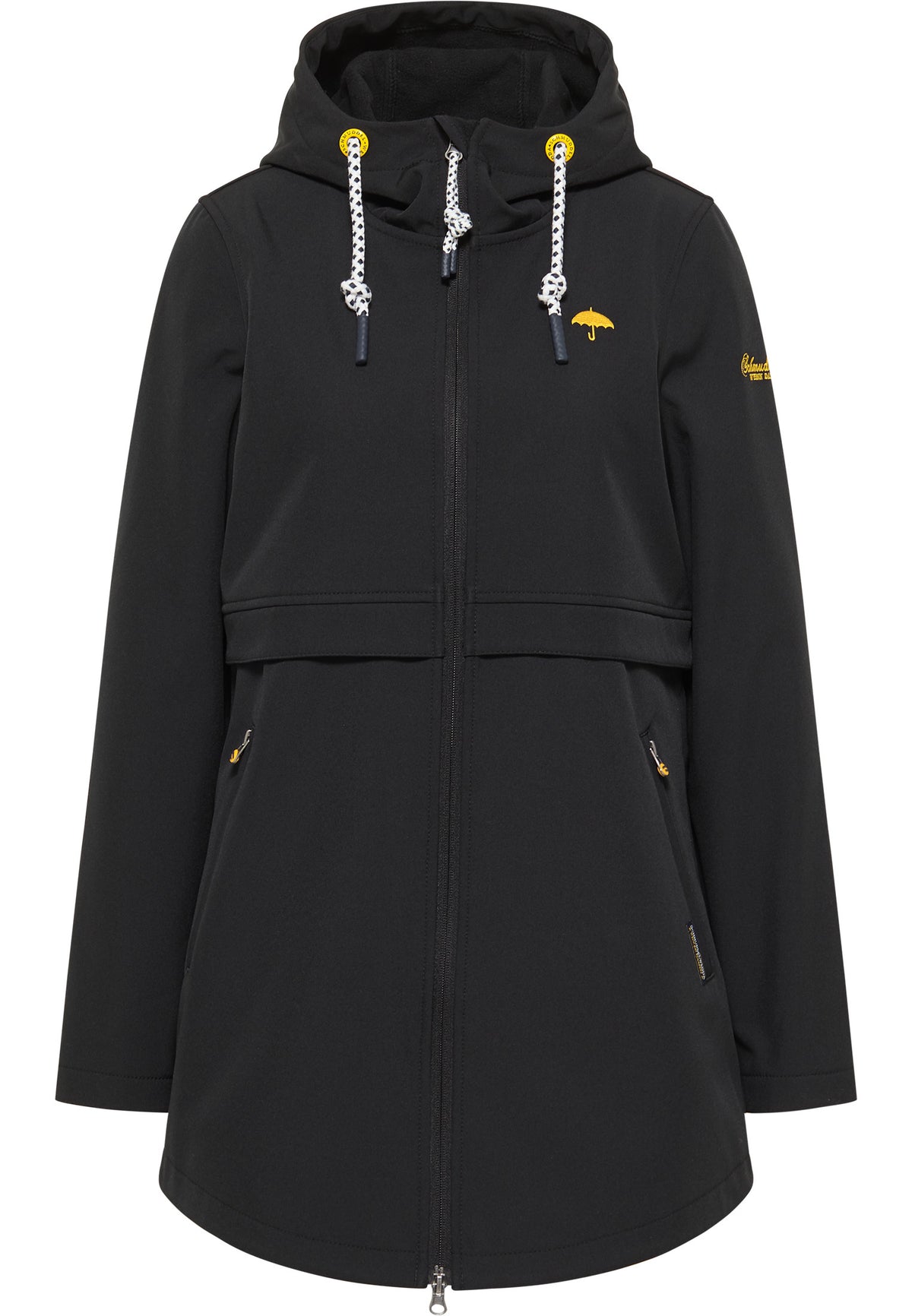 Schmuddelwedda Damen-Kurzmantel aus Softshell