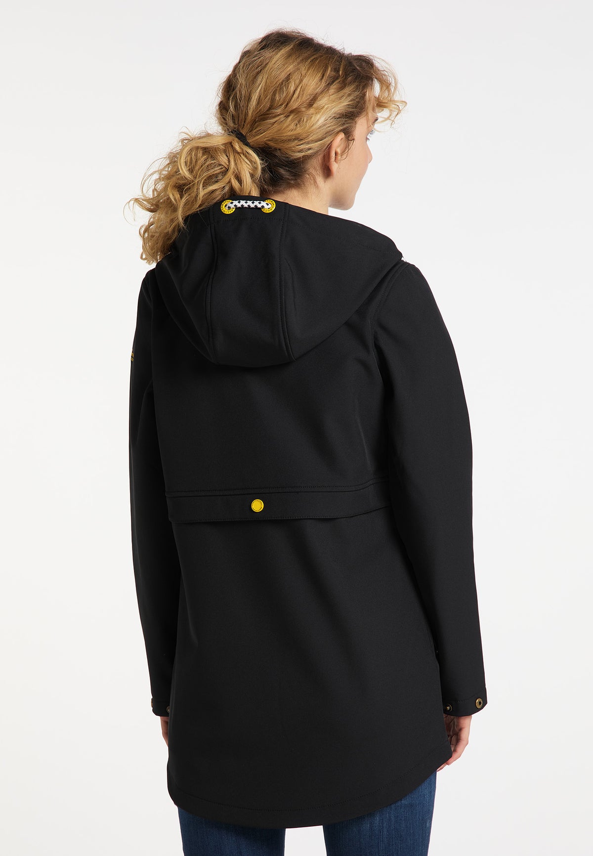 Schmuddelwedda Damen-Kurzmantel aus Softshell