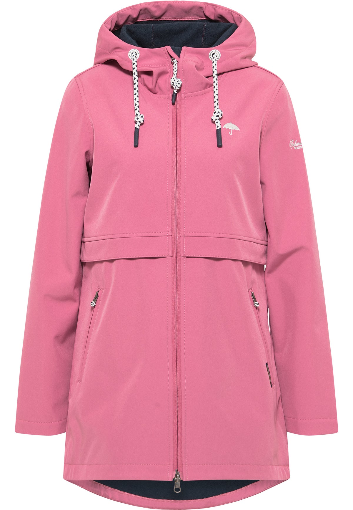 Schmuddelwedda Damen-Kurzmantel aus Softshell